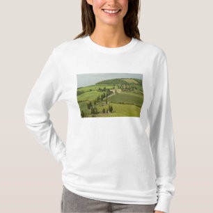 T-shirt Route de Pienza à Montepulciano