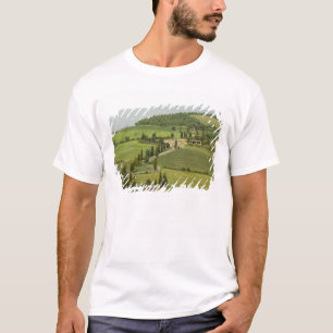 T-shirt Route de Pienza à Montepulciano,