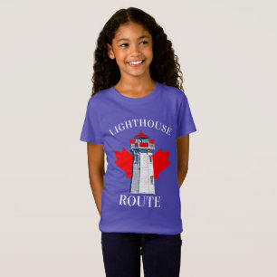 T-Shirt Route des phares Nouvelle-Écosse Halifax Dartmouth