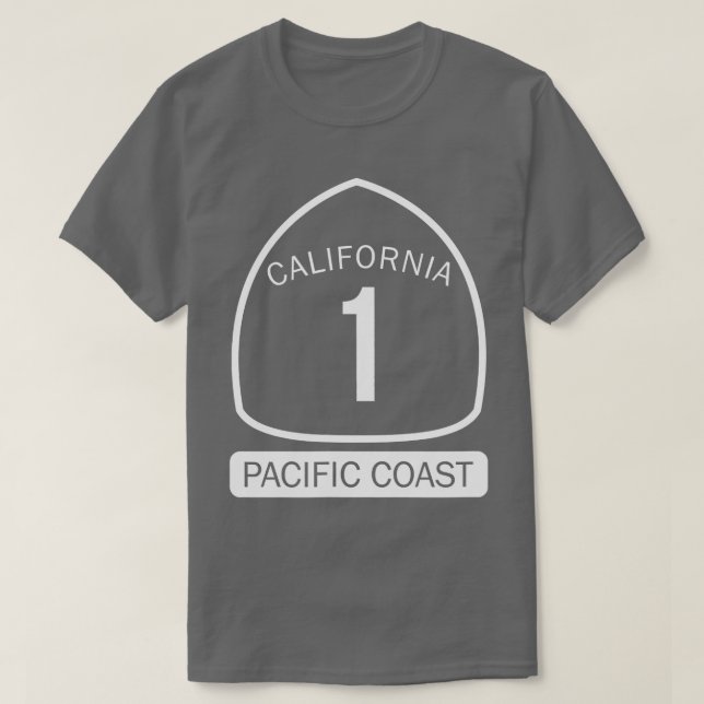 T-shirt Route du Pacifique 1 (Design devant)