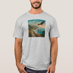 T-shirt Route du Pacifique Aigle
