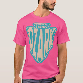 T-shirt Route nationale Pittoresque d'Ozark Arrowhead