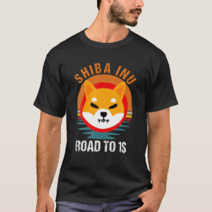 T-shirt Route Pour Un Dollar, Chib Chib Shiba Inu Hommes C