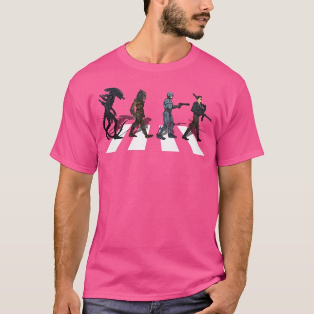 T-shirt Route Sci-Fi 80S (Devant)