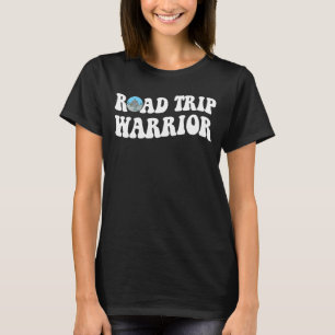 T-shirt Route Voyage Guerrier Camping Road