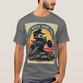 T-shirt Routes de nuit, bons moments - Aventure