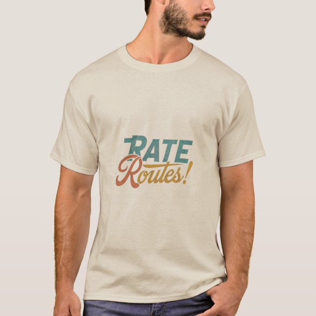 T-shirt Routes tarifaires (Devant)