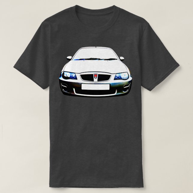 T-shirt Rover 25 classique contraste élevé (Design devant)