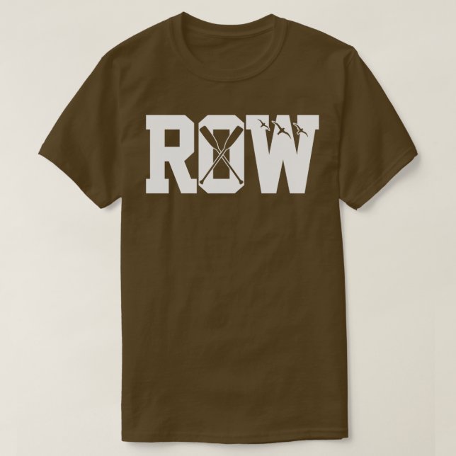 T-SHIRT ROWING ROWING (Design devant)