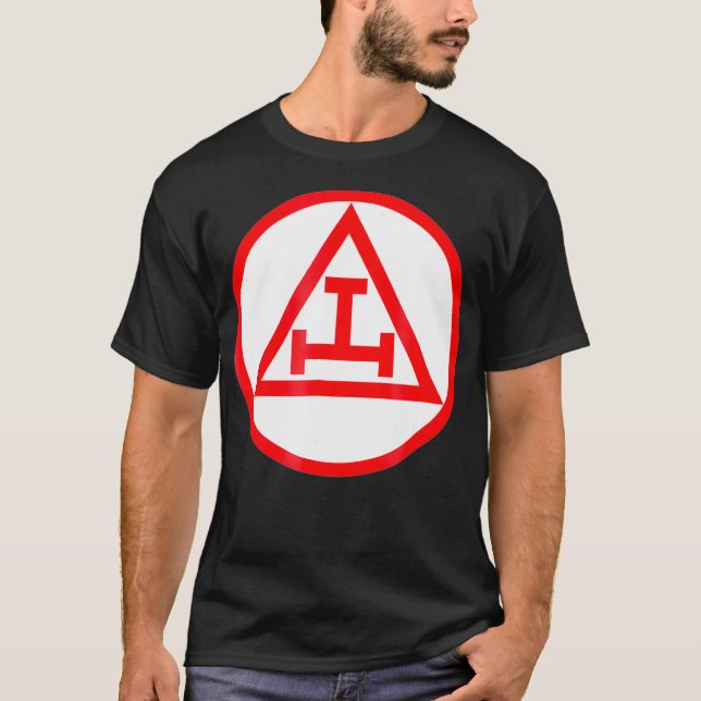 T-shirt Royal Arch Masons Seal York Rite Chapitre (Devant)