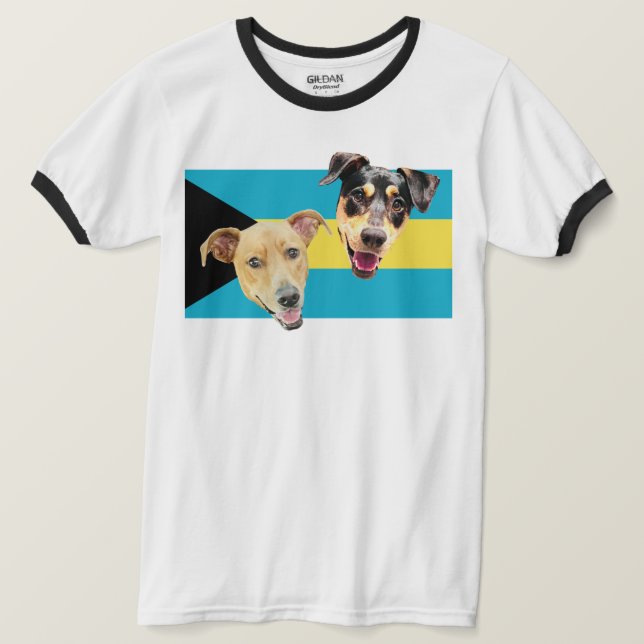 T-shirt Royal Bahamian Potcakes shirt 2 (Design devant)