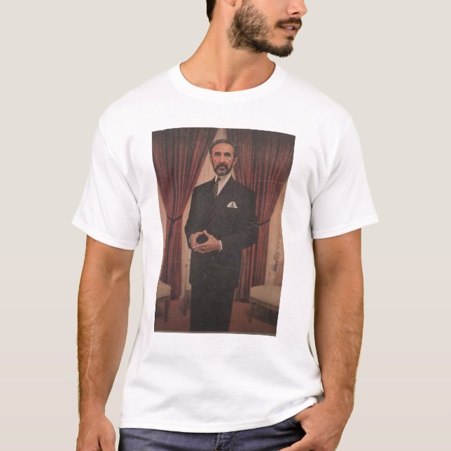 T-shirt royal de Haile Selassie (Devant)