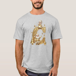 T-shirt Royal Gold C Santa Heather Grey Men's Tee