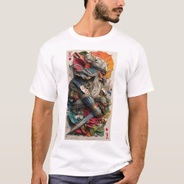 T-shirt Royal Rebellion – Samurai Card Warriors Art Print 