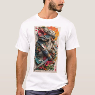 T-shirt Royal Rebellion – Samurai Card Warriors Art Print 