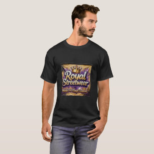 T-shirt **Royal Streetwear — Conçu pour les Rois & Reines.