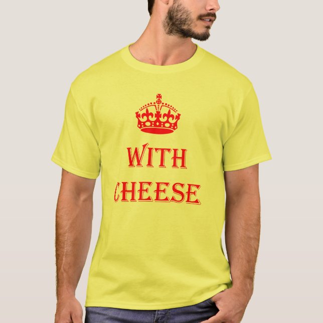 T-shirt Royalle avec du fromage (Devant)