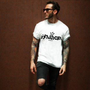 T-shirt Royaume graffiti chrétien