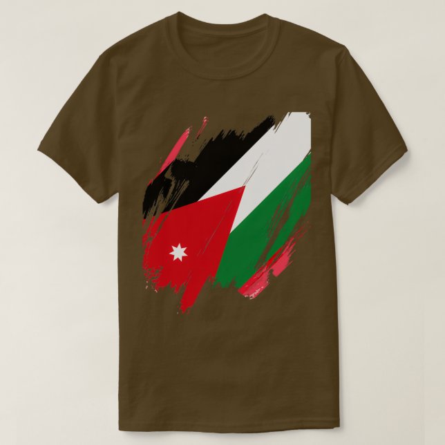 T-shirt Royaume hachémite de Jordanie (Design devant)
