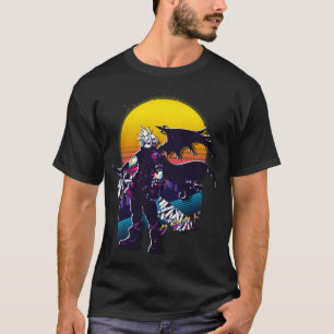T-shirt Royaume Hearts Cloud Rétrowave