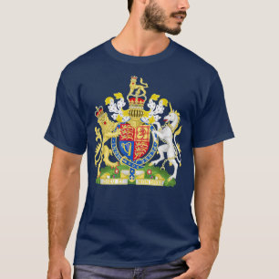 T-shirt Royaume-Uni Manteau d'armoiries héraldique Royal S