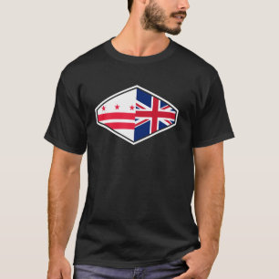 T-shirt Royaume-Uni Patrimoine District de Columbia Fierté