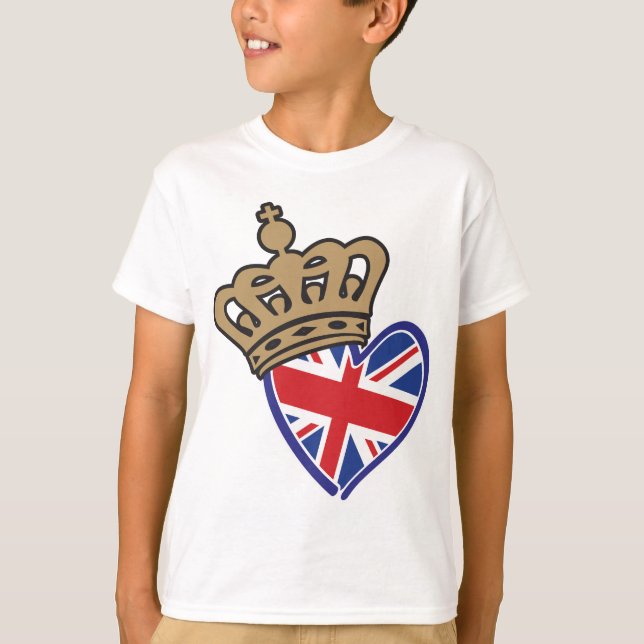 T-shirt Royaume-Uni Royal Love (Devant)