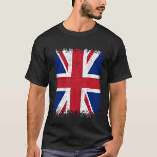 T-shirt Royaume-Uni Royaume-Uni Union Jack Drapeau Anglete