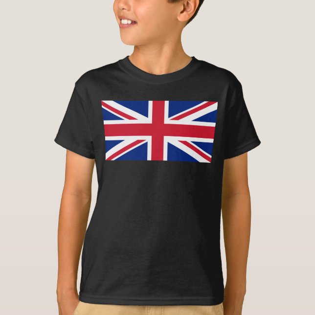 T-shirt Royaume-Uni Union Jack Drapeau des colonies britan (Devant)