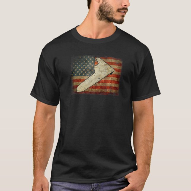T-shirt Rq 170 Sentinel - Pavillon de l'avion de transport (Devant)