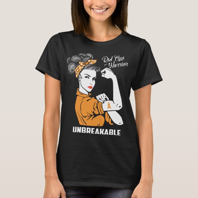 T-shirt rsd crps guerrier infirmière indestructible épouse (Devant)