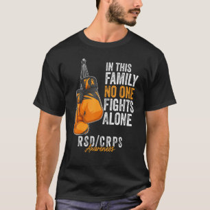 T-shirt RSD CRPS Mois de sensibilisation Gants de ruban or
