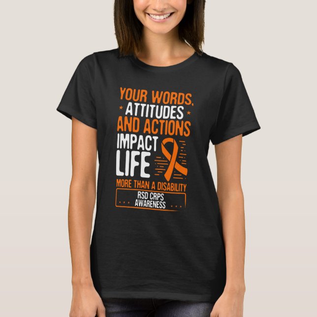 T-shirt RSD SPRC Sensibilisation Mois Jour Guerrier Surviv (Devant)