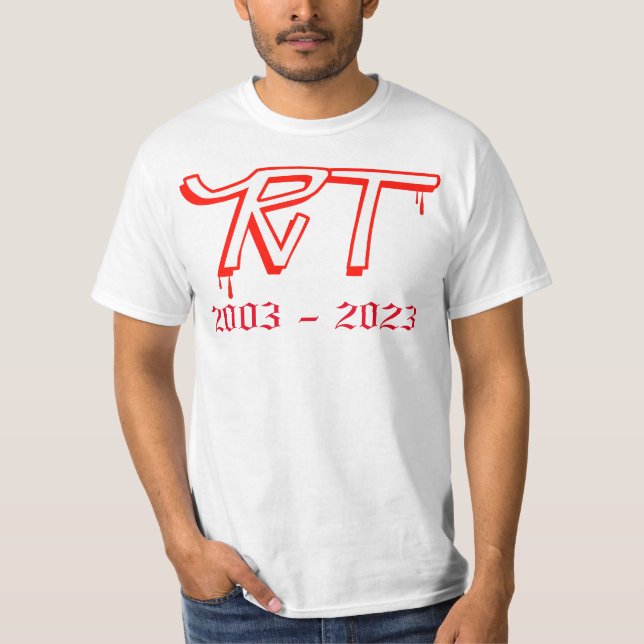 T-shirt -RT- 20 anos (Devant)