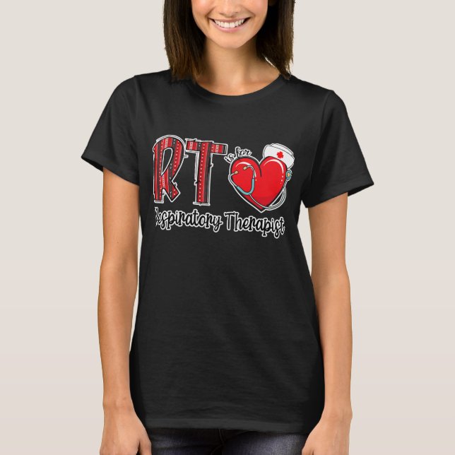 T-shirt Rt Est Respiratoire Thérapeutique Coeur (Devant)