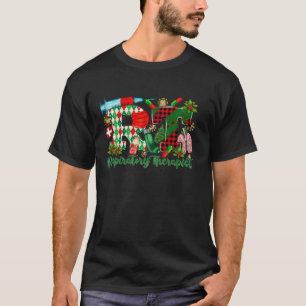 T-shirt RT Thérapeute respiratoire infirmière de Noël Buff