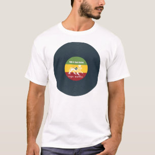T-shirt Rubadub de vinyle