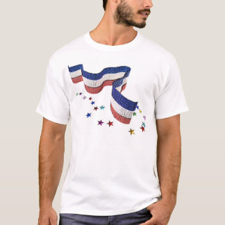 T-shirt ruban américain