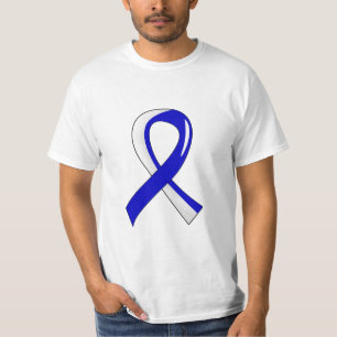 T-shirt Ruban blanc bleu 3 de SAL