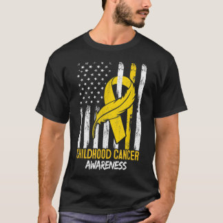 T-shirt ruban dans un drapeau, sensibilisation au cancer c