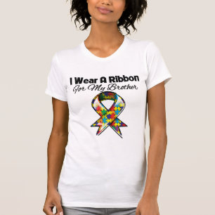 T-shirt Ruban d'autisme pour mon frère