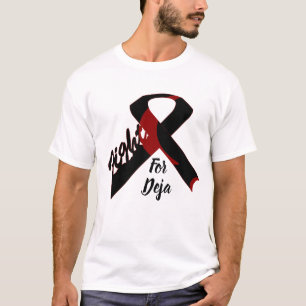 T-shirt Ruban de conscience de drépanocyte personnalisé