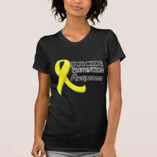 T-shirt Ruban de conscience de prévention de suicide