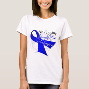 T-shirt Ruban de conscience de spondylarthrite ankylosante