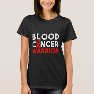T-shirt Ruban de guerrier contre le cancer du sang 2