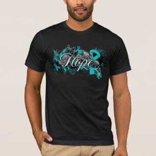T-shirt Ruban de jardin de Cancer ovarien