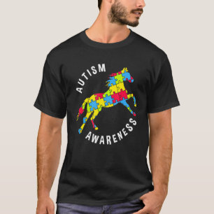 T-shirt Ruban de la différence énigmatique du Mois de la s