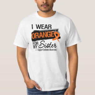 T-shirt Ruban de leucémie pour ma soeur