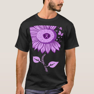 T-shirt Ruban de sensibilisation à la maladie d'Alzheimer