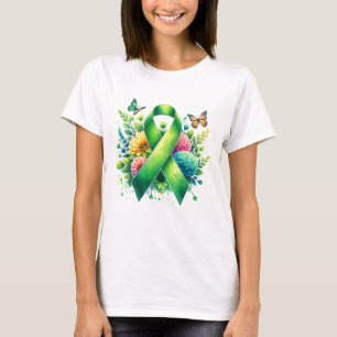 T-shirt Ruban de sensibilisation à la maladie de Lyme